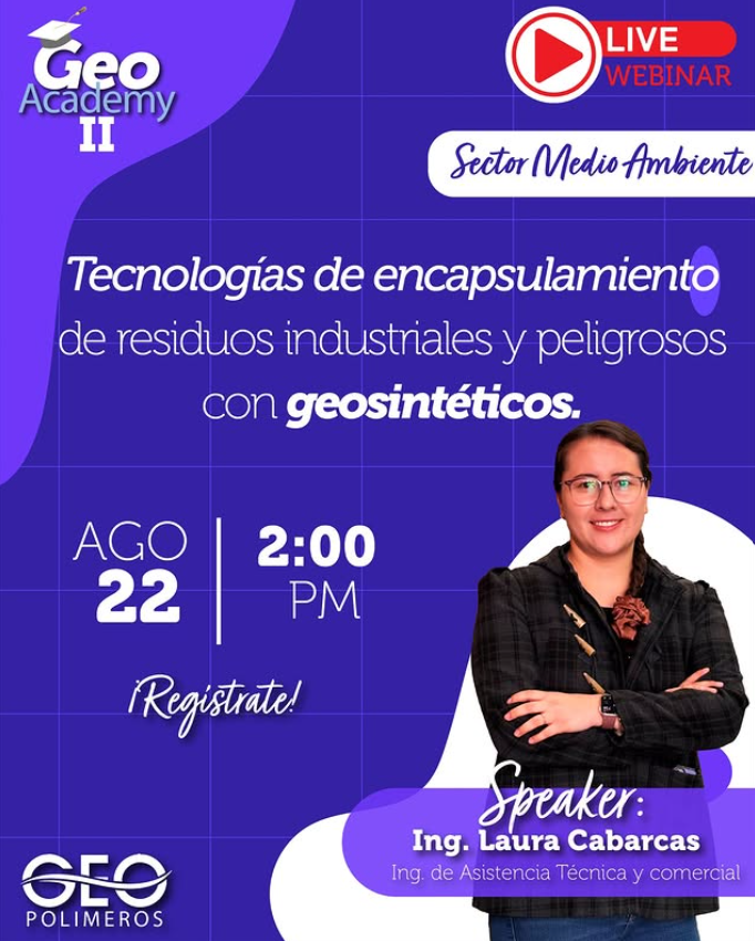 Tecnologías de encapsulamiento de residuos industriales y peligrosos con geosintéticos.